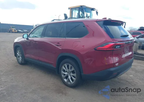 2024 Toyota Grand Highlander Limited from USA, damaged, VIN 5TDAAAB58RS035976